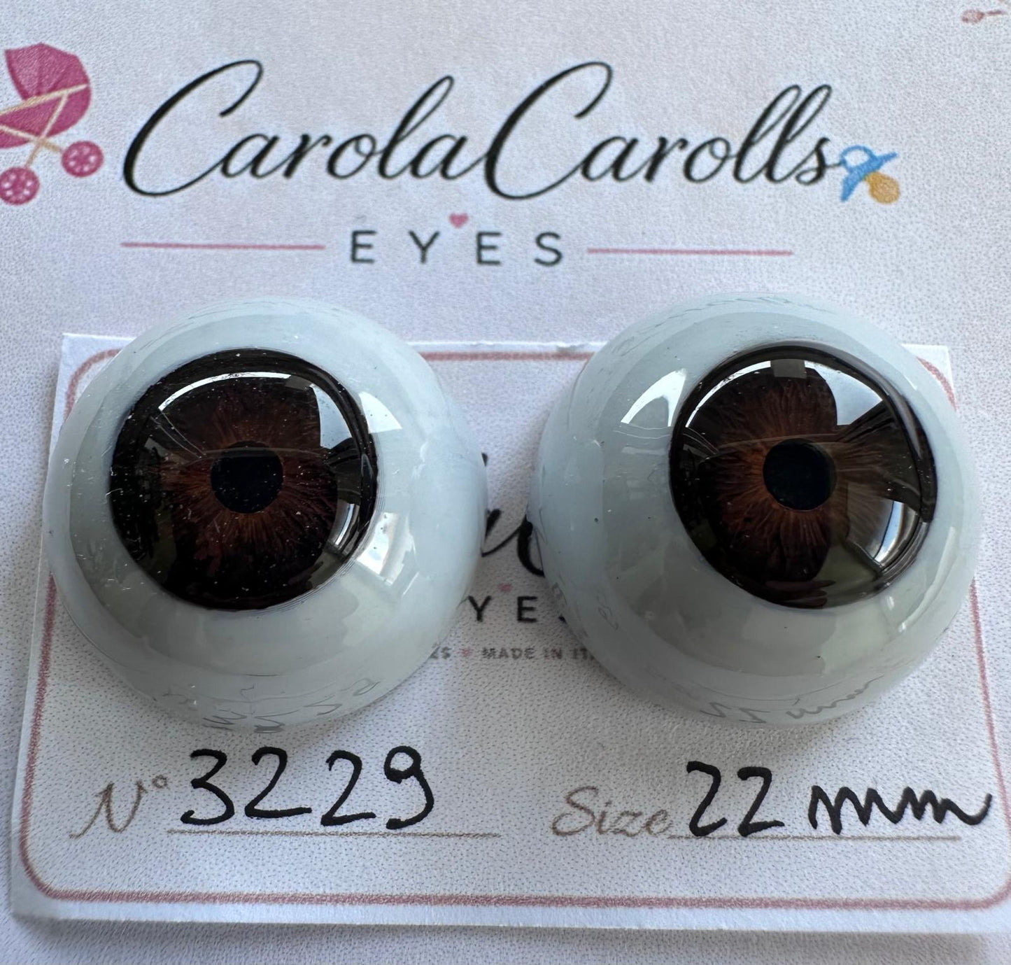 Marrone - 22 mm FLAT #3229