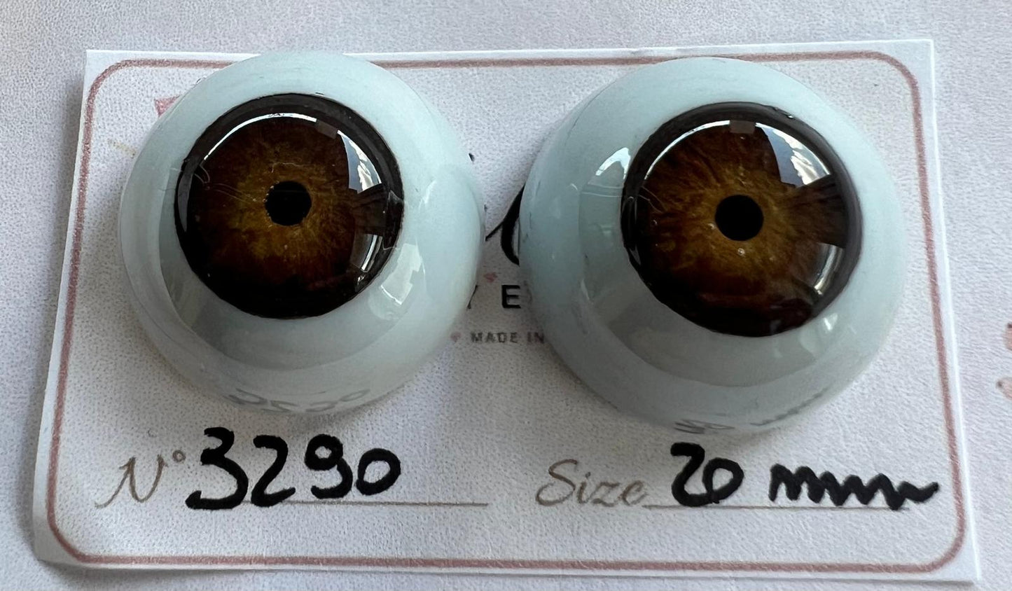 Braun - 20 mm FLACH #3287