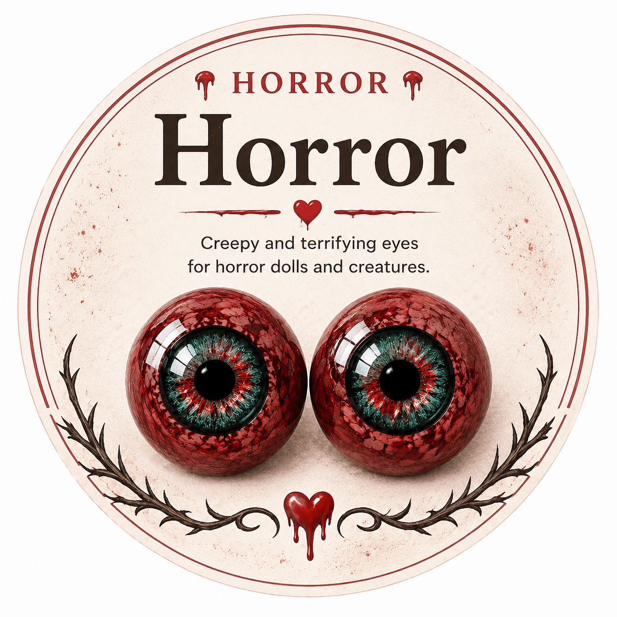 Occhi Reborn Flat Horror - Il mio negozio