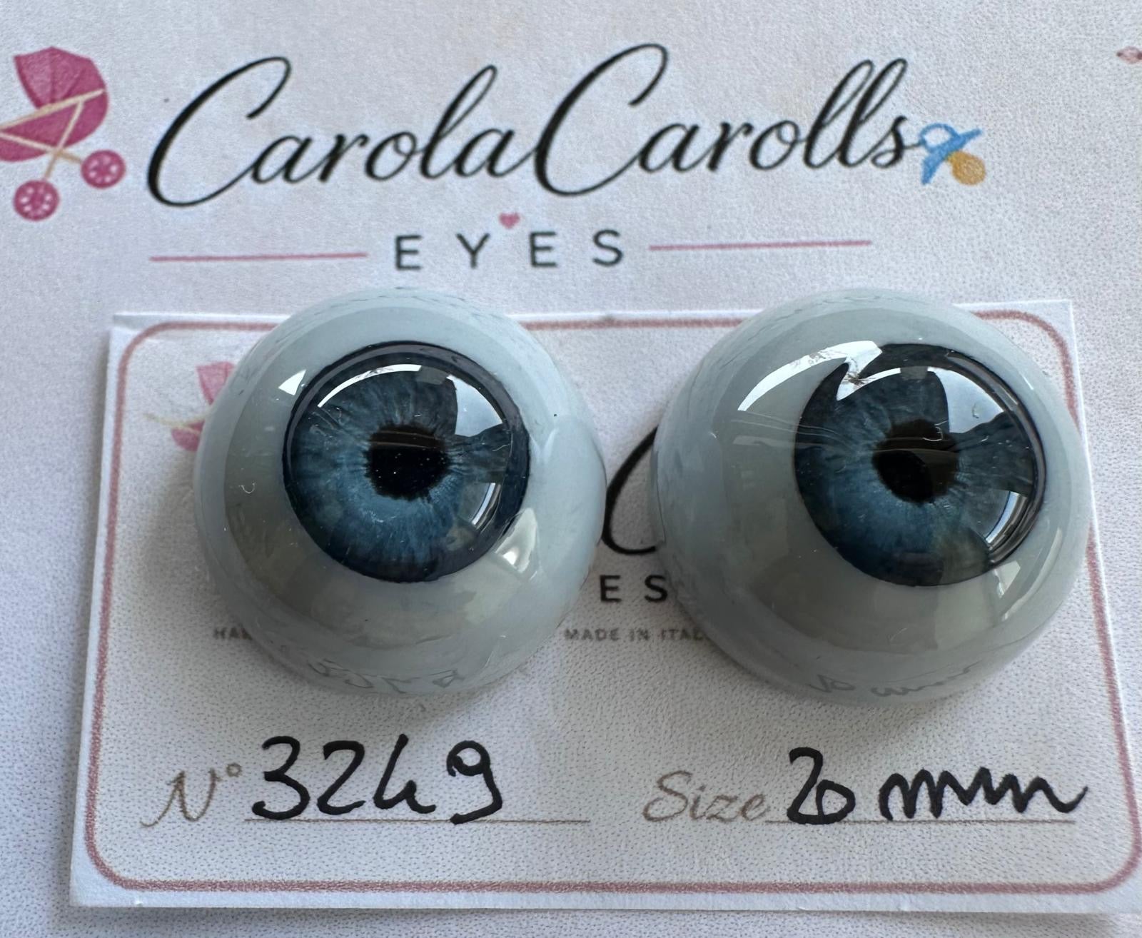 Grigio/Blu - 20 mm FLAT #3249