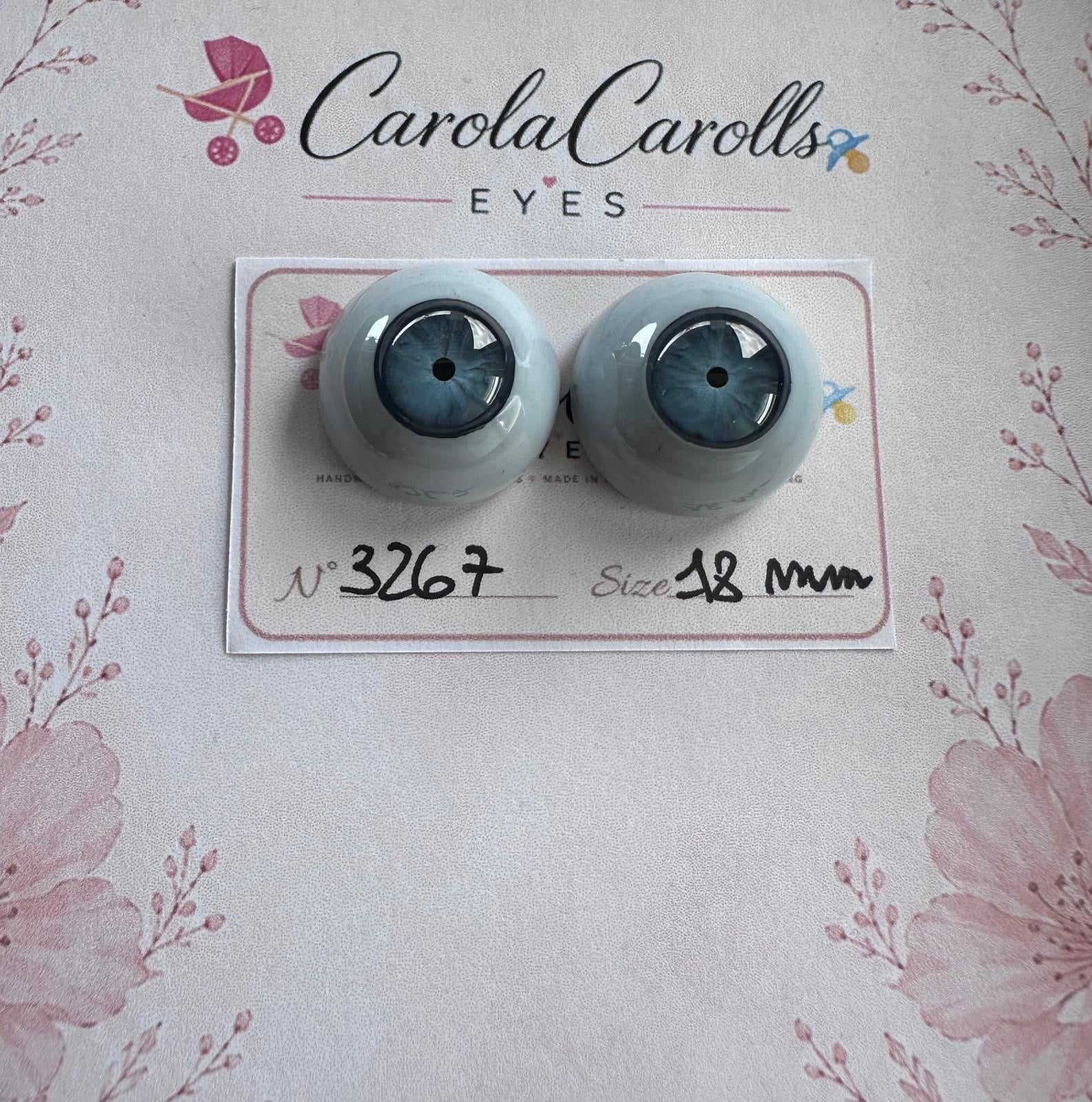 Grigio/Blu - 18 mm FLAT #3267