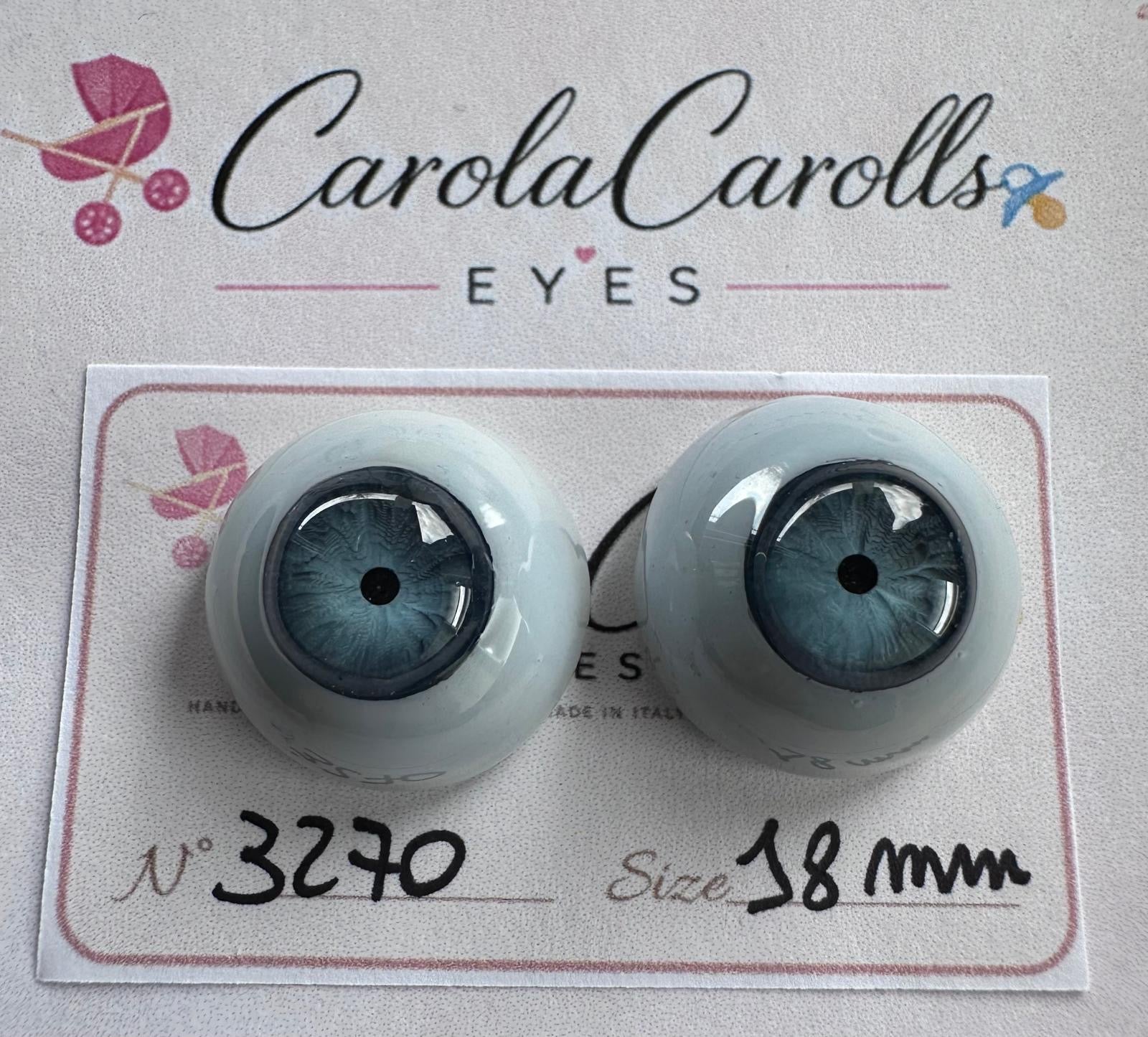 Grigio/Blu - 18 mm FLAT #3270