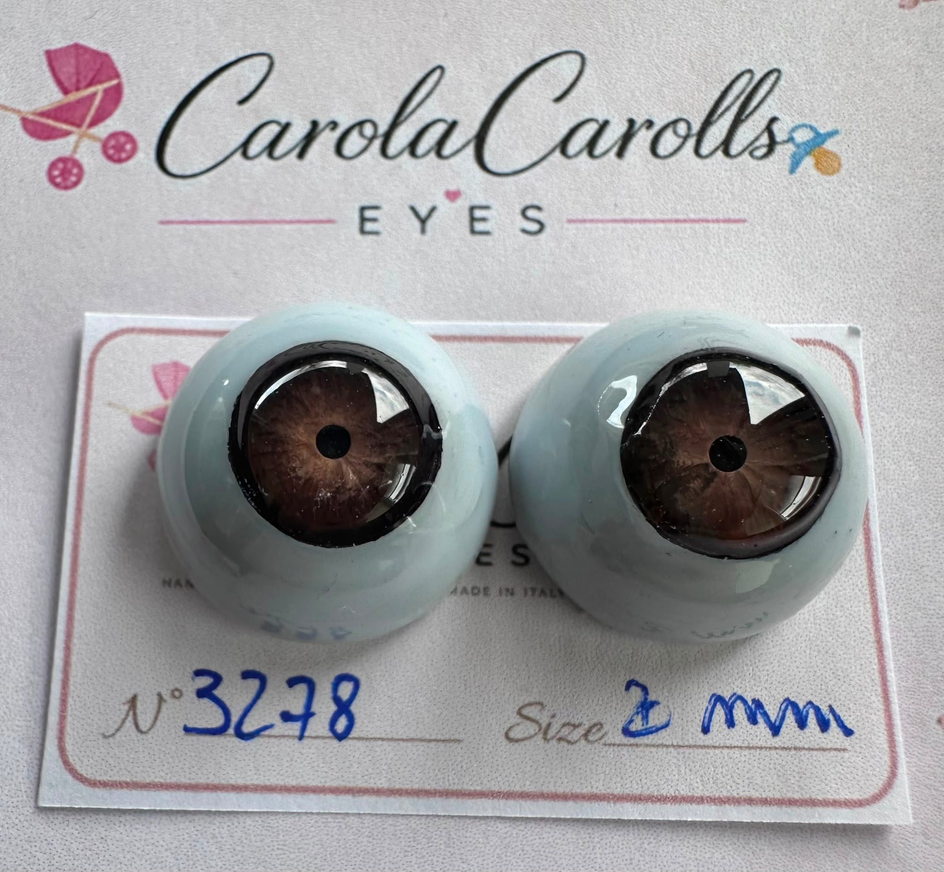 Marrone - 20 mm FLAT #3278