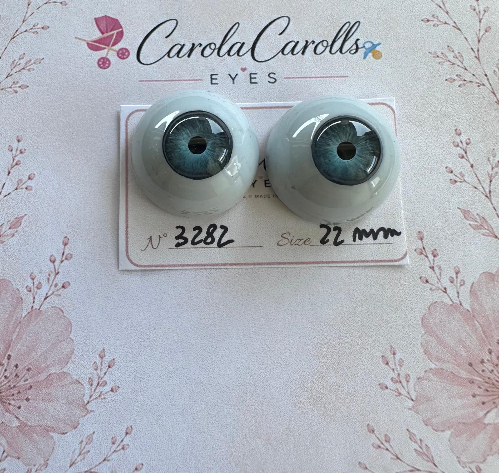 Blu/Verde - 22 mm FLAT #3282