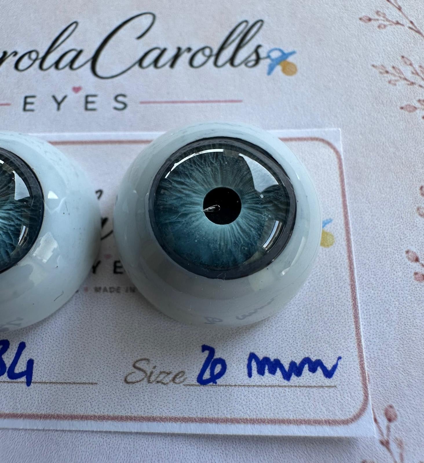 Blu/verde - 20 mm FLAT #3284