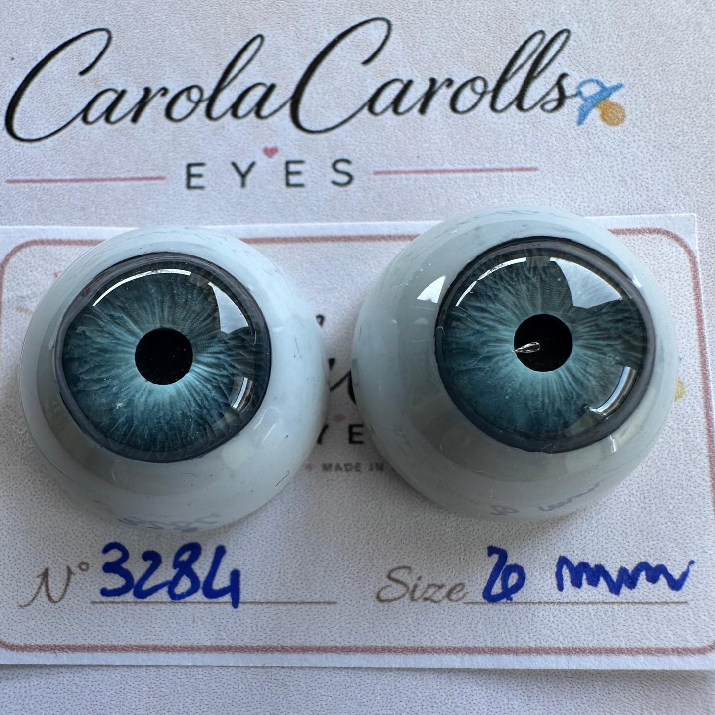 Blu/verde - 20 mm FLAT #3284