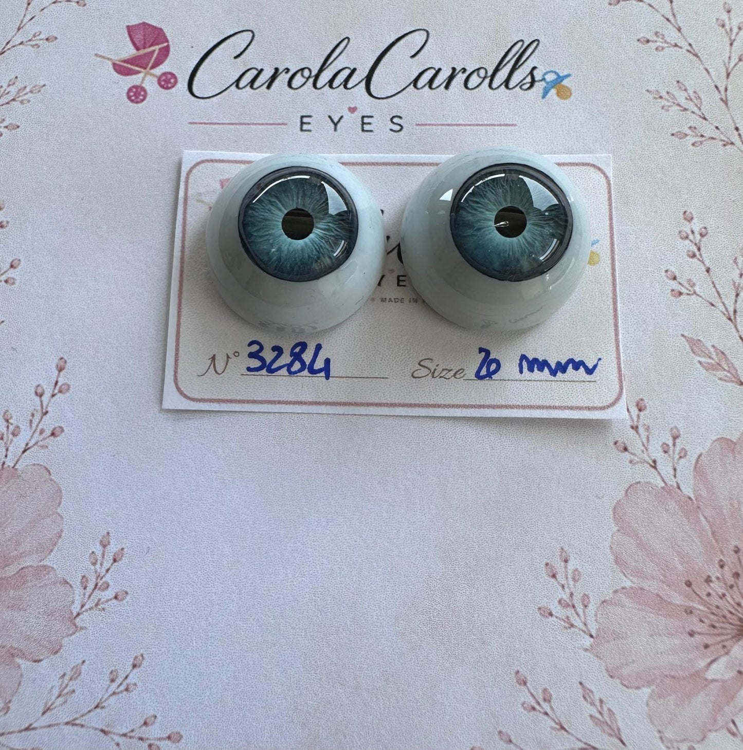 Blu/verde - 20 mm FLAT #3284