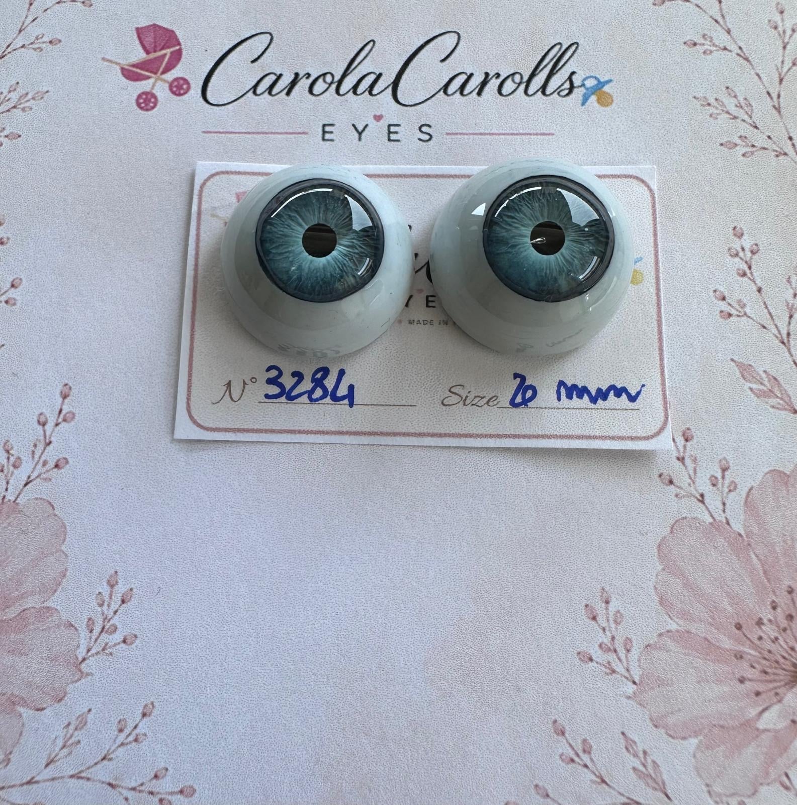 Blu/verde - 20 mm FLAT #3284