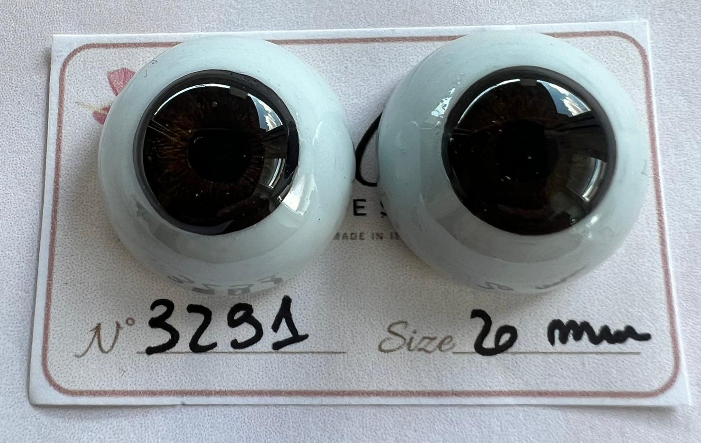 Braun - 20 mm FLACH #3287