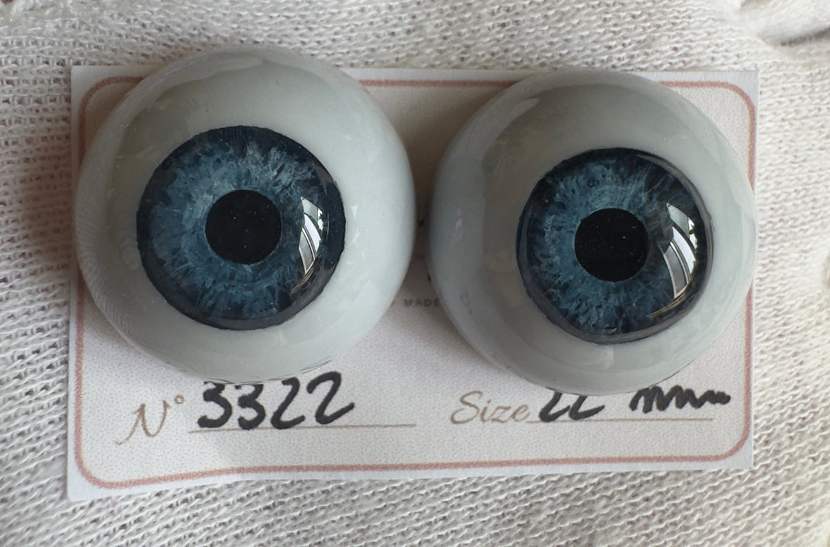 Grigio/Blu - 22 mm FLAT #3322
