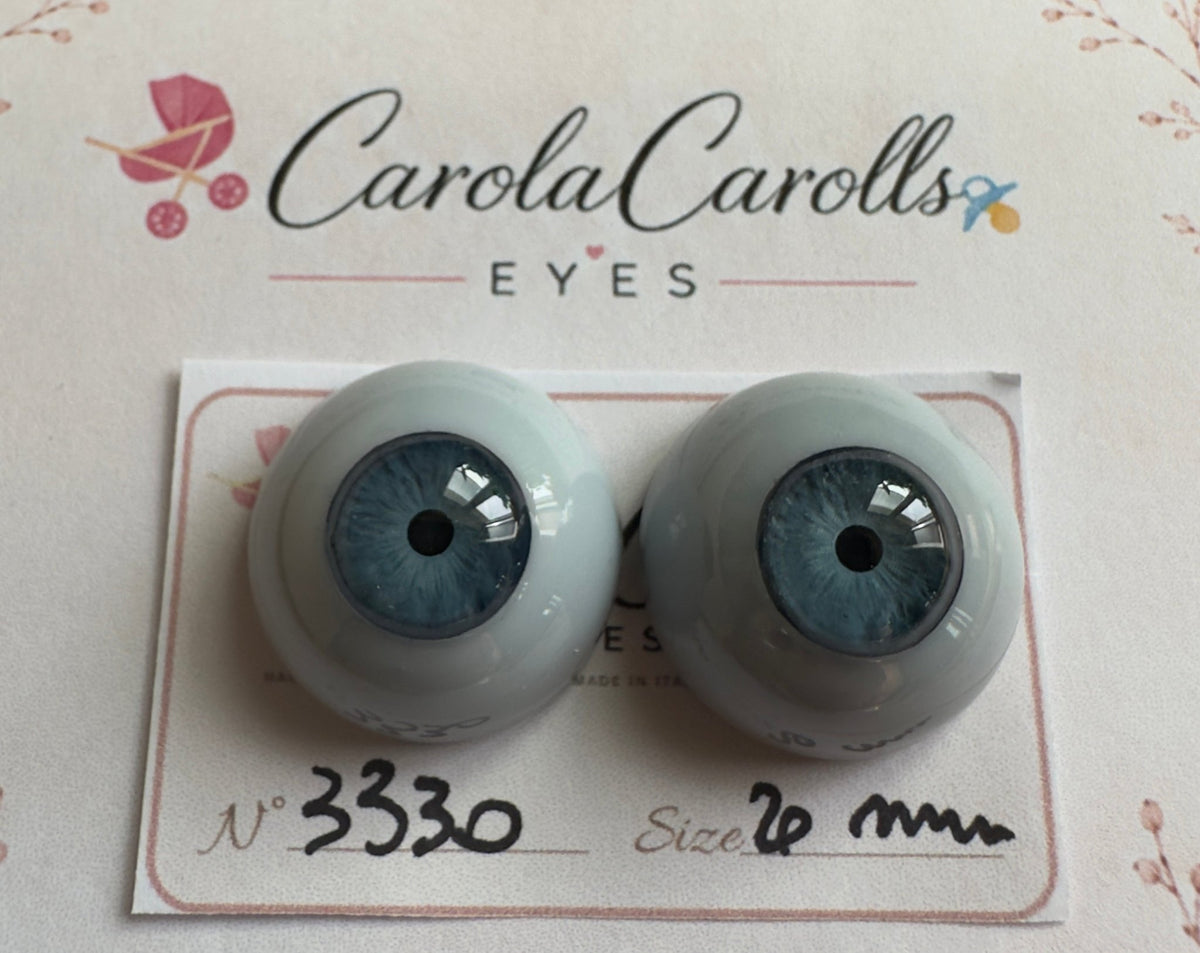 Grigio/Blu - 20 mm FLAT #3330