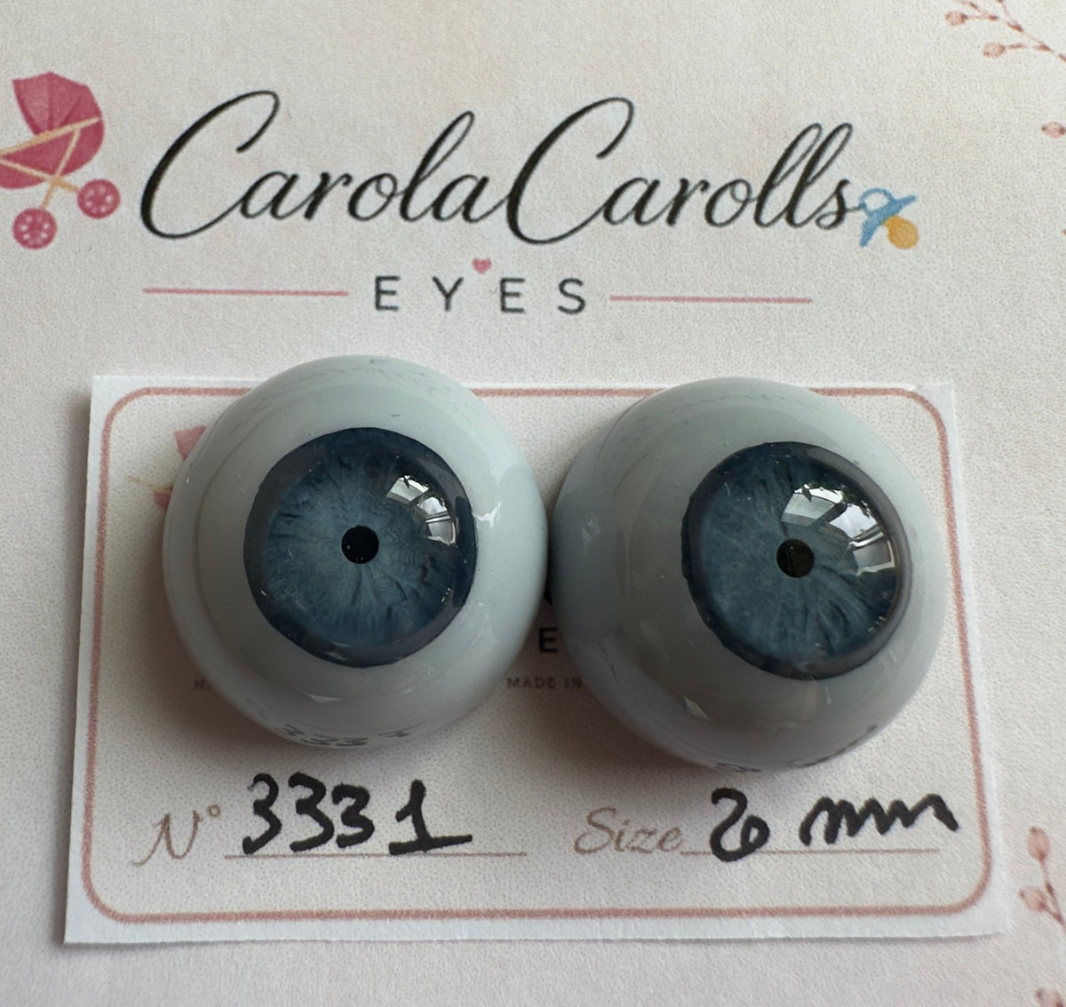 Grigio/Blu - 20 mm FLAT #3331