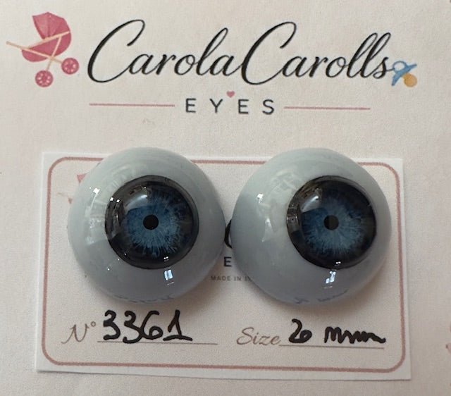 Blu - 20 mm FLAT #3361