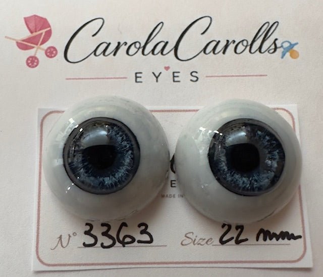 Azul - 22 mm FLAT #3363