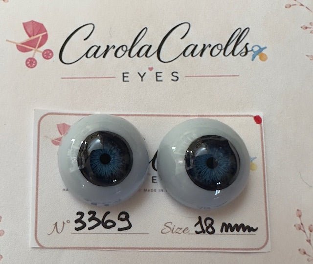 Blu - 18 mm FLAT #3369