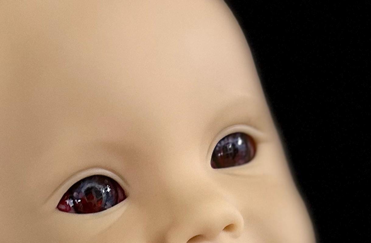 Zombie - 24mm FLAT 1913 | Reborn Doll Eyes | CarolaCarollsEyes