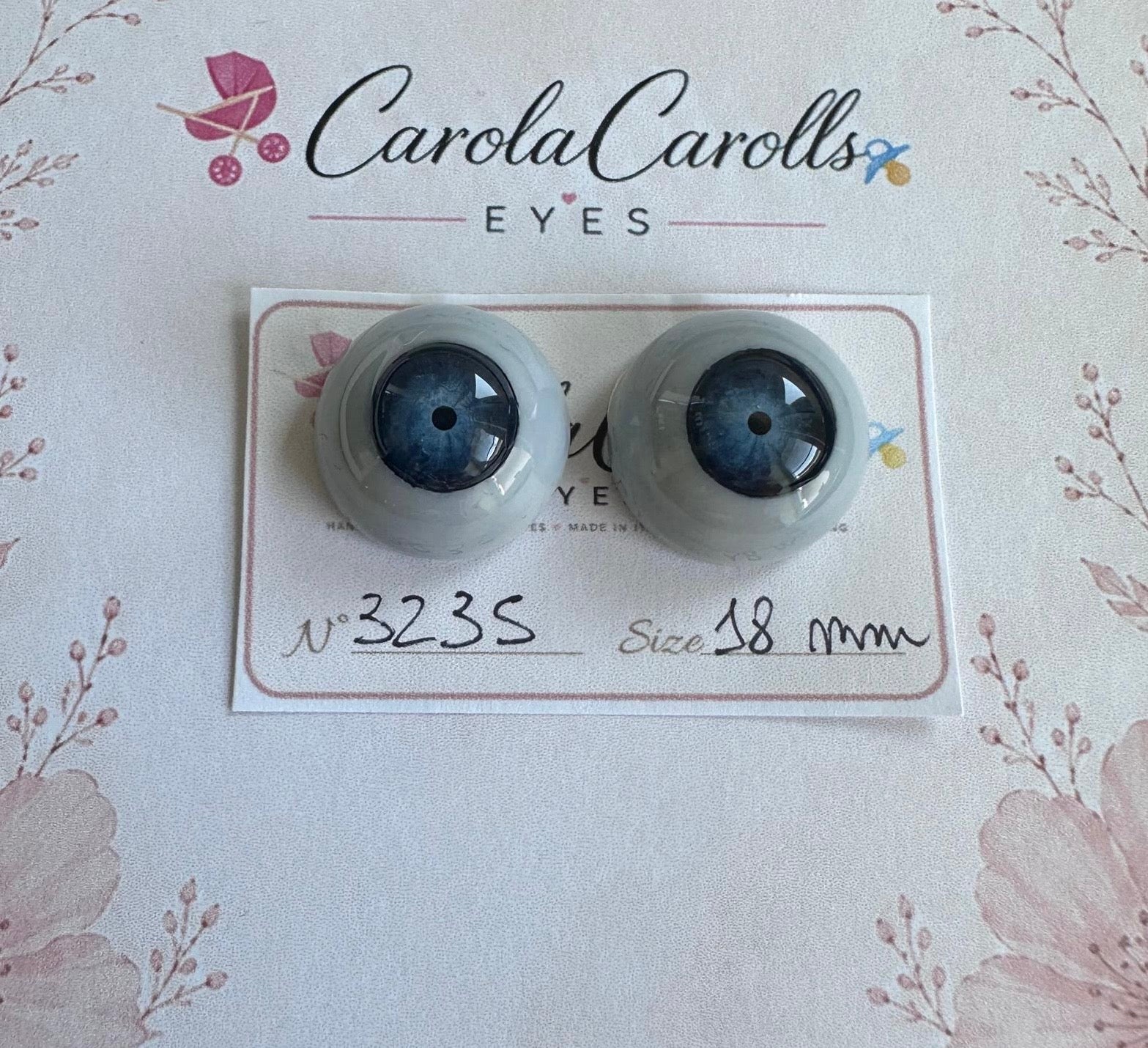 Grigio/Blu - 18 mm FLAT #3235