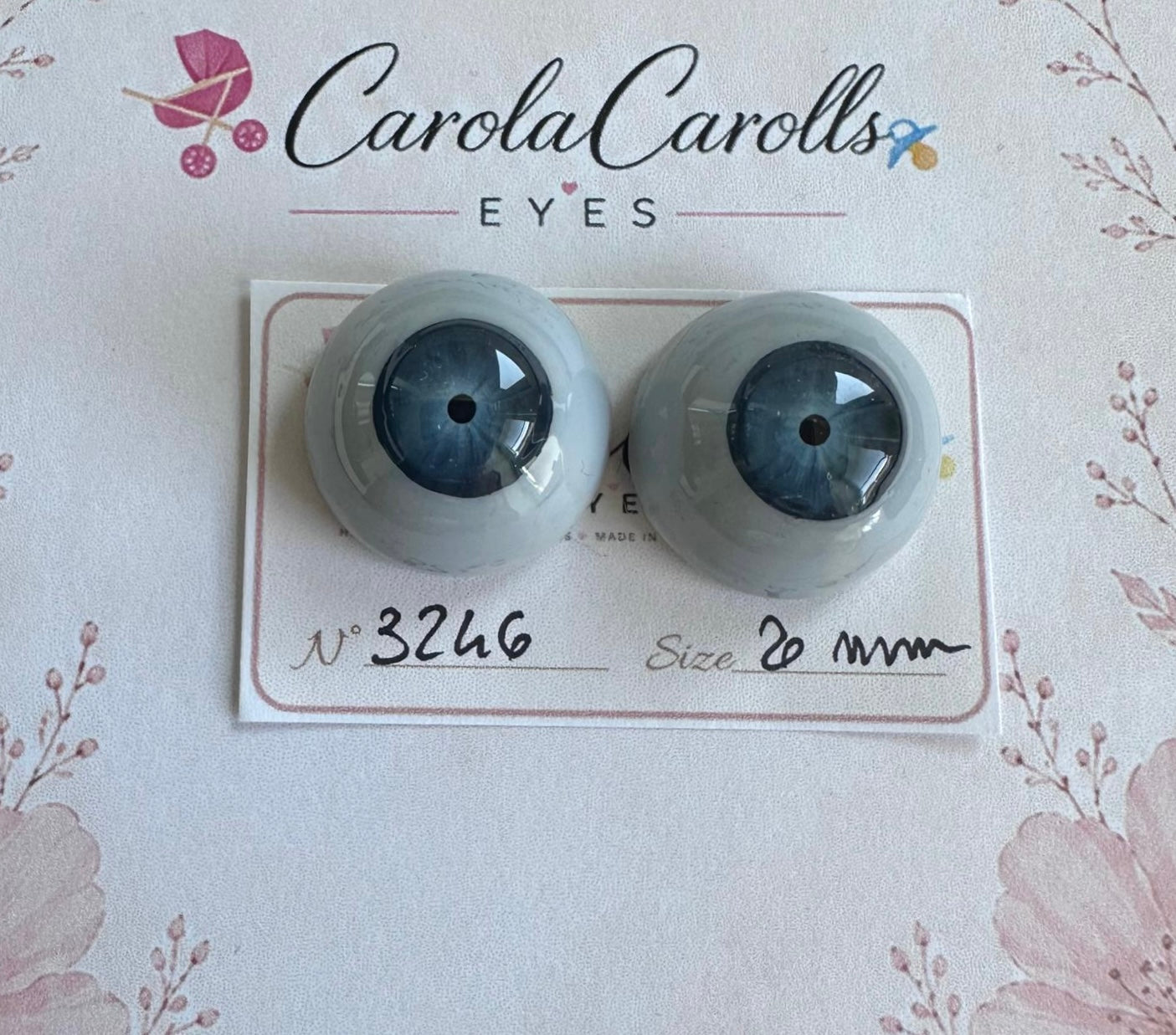 Grigio/Blu - 20 mm FLAT #3246