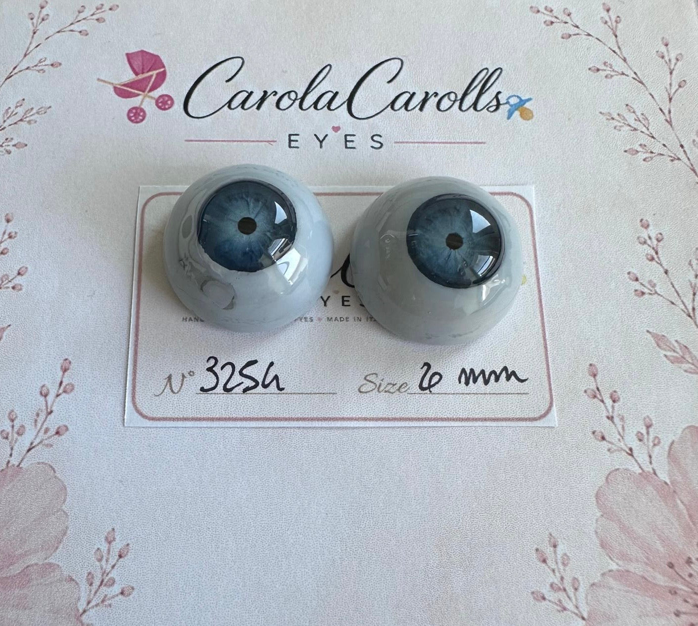 Grigio/Blu - 20 mm FLAT #3254
