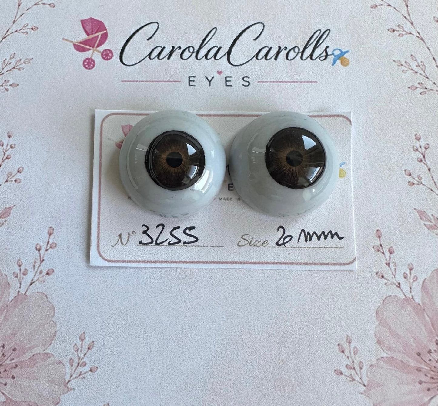 Marrone - 20 mm FLAT #3255