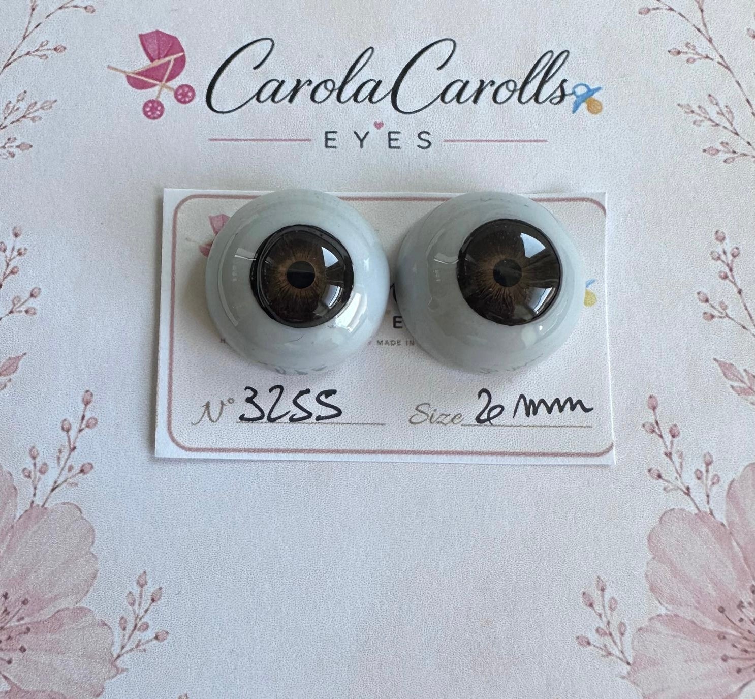 Marrone - 20 mm FLAT #3255
