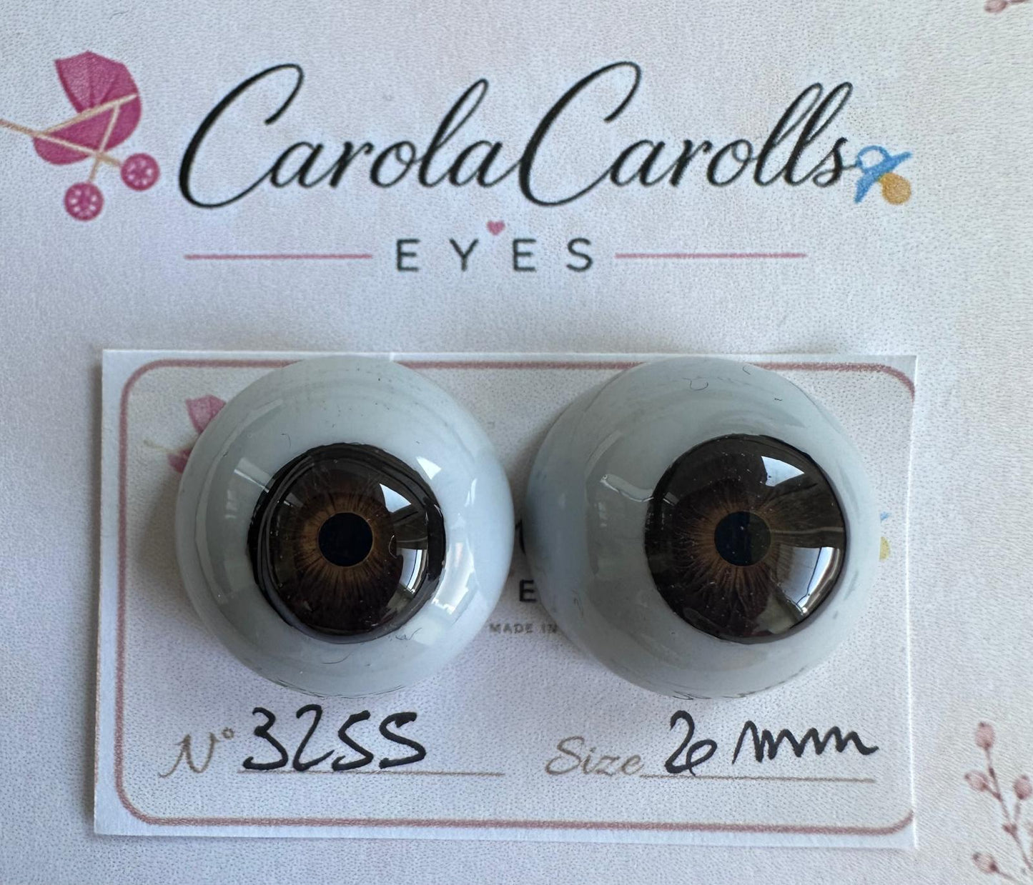 Marrone - 20 mm FLAT #3255